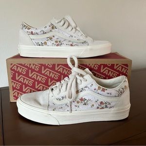 Floral Vans Old Skool